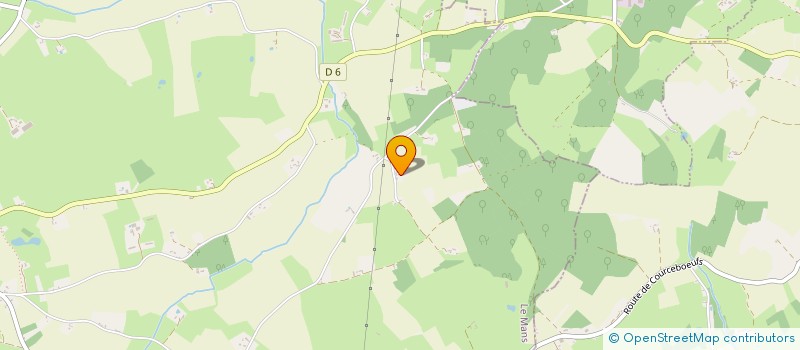 localisation de l'entreprise MONSIEUR MICHEL GUIBERT  BALLON-SAINT MARS