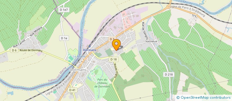 localisation de l'entreprise MONSIEUR MICHEL GUIBORAT  CHATILLON-SUR-MARNE