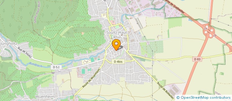 localisation de l'entreprise MONSIEUR MICHEL GUICCIARDI à SOULTZ-HAUT-RHIN