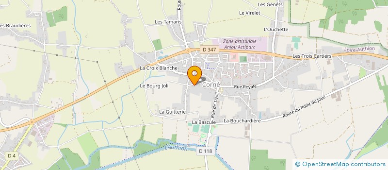 localisation de l'entreprise MONSIEUR MICHEL GUICHARD à LOIRE-AUTHION