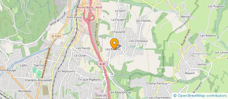 localisation de l'entreprise MONSIEUR MICHEL GUICHON à GRESY-SUR-AIX