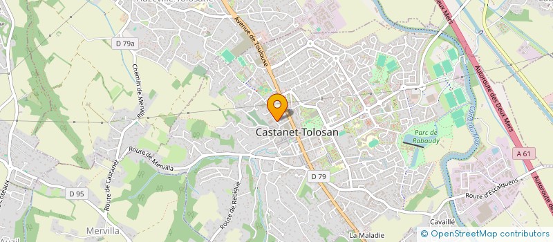 localisation de l'entreprise MONSIEUR MICHEL GUIET à CASTANET-TOLOSAN