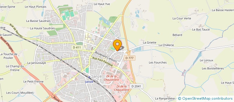 localisation de l'entreprise MONSIEUR MICHEL GUIFFAUT  JANZE