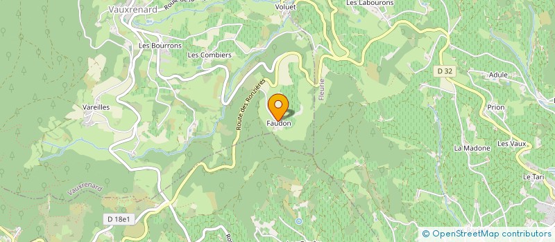 localisation de l'entreprise MONSIEUR MICHEL GUIGNIER  VAUXRENARD