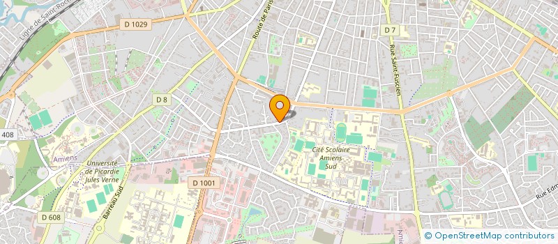 localisation de l'entreprise MONSIEUR MICHEL GUILBERT  AMIENS