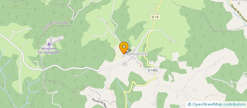 localisation de l'entreprise MONSIEUR MICHEL GUILHEM  CUREMONTE