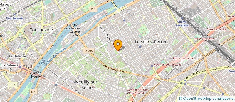localisation de l'entreprise MONSIEUR MICHEL GUILLARD à NEUILLY-SUR-SEINE