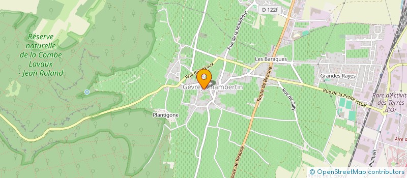 localisation de l'entreprise MONSIEUR MICHEL GUILLARD  GEVREY-CHAMBERTIN