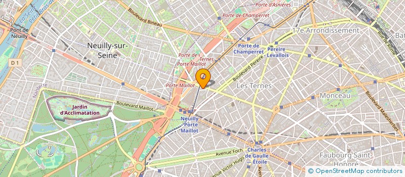 localisation de l'entreprise MONSIEUR MICHEL GUILLAUME  PARIS