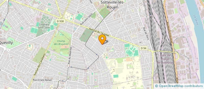 localisation de l'entreprise MONSIEUR MICHEL GUILLAUME  SOTTEVILLE-LES-ROUEN