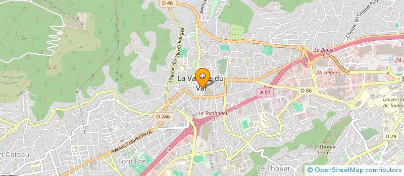 localisation de l'entreprise MONSIEUR MICHEL GUILLEMOT à LA VALETTE-DU-VAR