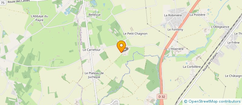 localisation de l'entreprise MONSIEUR MICHEL GUILLET à LA GARNACHE