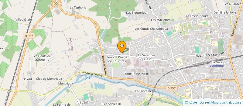 localisation de l'entreprise MONSIEUR MICHEL GUILLOT à VENDOME