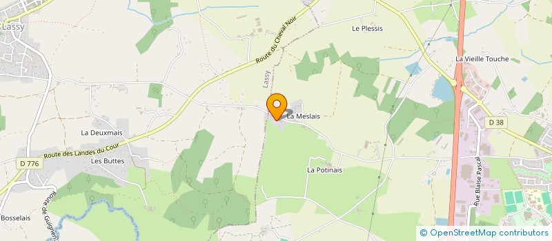 localisation de l'entreprise MONSIEUR MICHEL GUILLOUX  GUICHEN