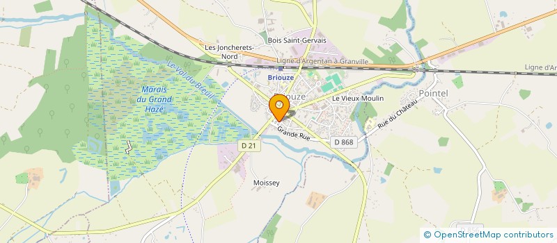 localisation de l'entreprise MONSIEUR MICHEL GUIMARD à BRIOUZE