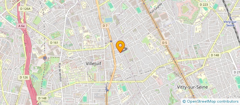 localisation de l'entreprise MONSIEUR MICHEL GUIMARES à VILLEJUIF