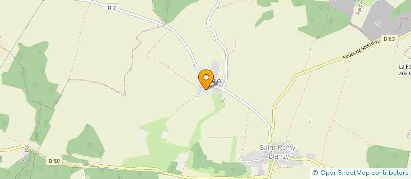 localisation de l'entreprise MONSIEUR MICHEL GUIOT  BILLY-SUR-OURCQ