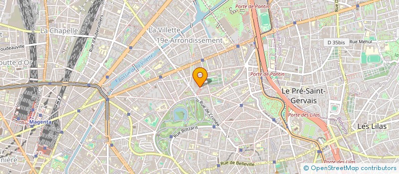 localisation de l'entreprise MONSIEUR MICHEL GUIRE VAKA  PARIS