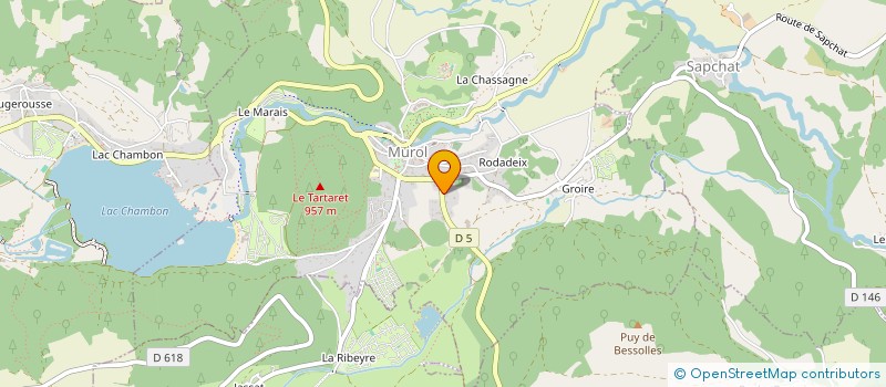 localisation de l'entreprise MONSIEUR MICHEL GUITTARD à MUROL
