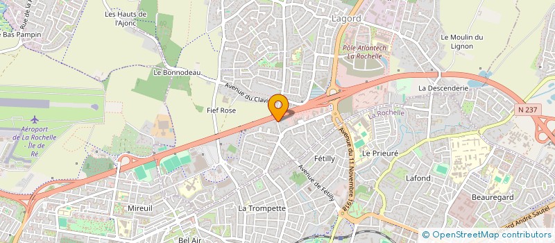 localisation de l'entreprise MONSIEUR MICHEL GURRUCHATEGUI  LAGORD