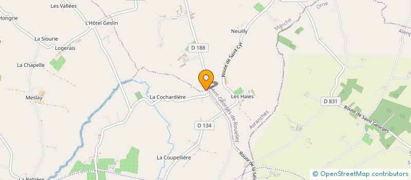 localisation de l'entreprise MONSIEUR MICHEL GUYARD à SAINT-CYR-DU-BAILLEUL