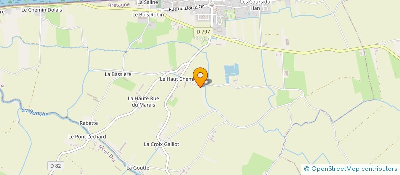 localisation de l'entreprise MONSIEUR MICHEL GUYOT à BAGUER-MORVAN