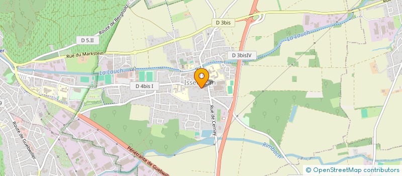 localisation de l'entreprise MONSIEUR MICHEL HAENNIG  WUENHEIM