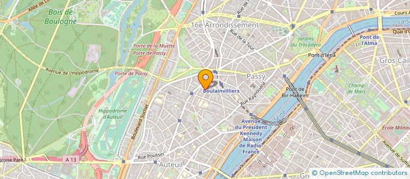 localisation de l'entreprise MONSIEUR MICHEL HAINAULT à PARIS