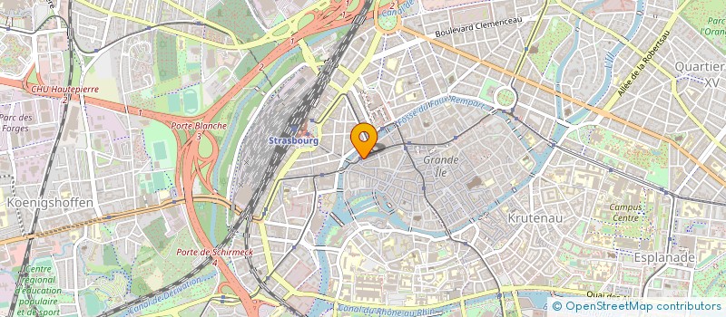 localisation de l'entreprise MONSIEUR MICHEL HALLEL à STRASBOURG