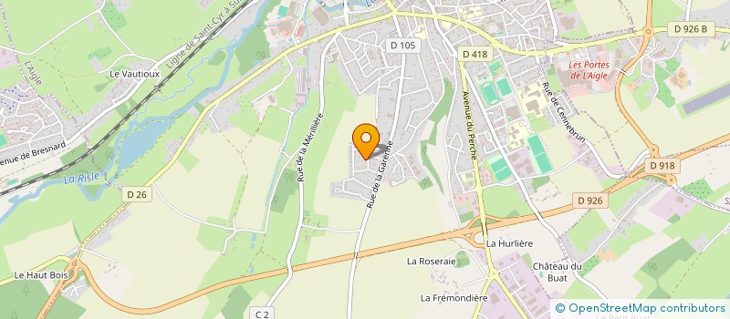 localisation de l'entreprise MONSIEUR MICHEL HAMARD à SAINT-SULPICE-SUR-RISLE