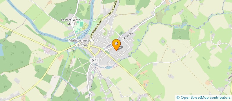 localisation de l'entreprise MONSIEUR MICHEL HAMELOT  LE BAILLEUL