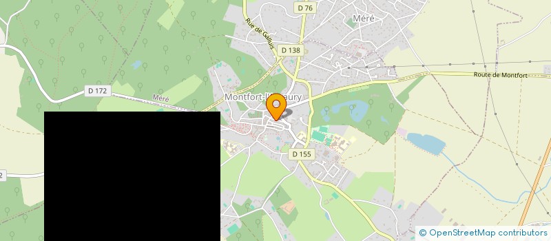 localisation de l'entreprise MONSIEUR MICHEL HAMON  MONTFORT-L'AMAURY