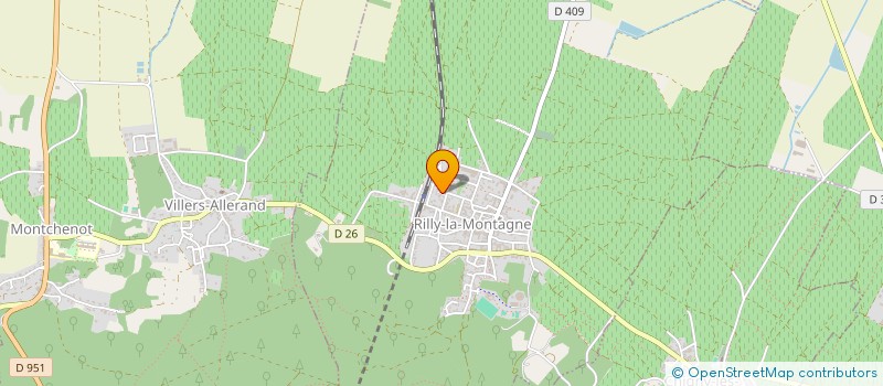 localisation de l'entreprise MONSIEUR MICHEL HANNY  RILLY-LA-MONTAGNE