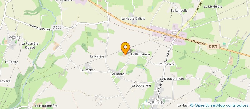 localisation de l'entreprise MONSIEUR MICHEL HANTRAYE  ISIGNY-LE-BUAT