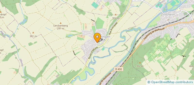 localisation de l'entreprise MONSIEUR MICHEL HARTMANN  FRNINGEN