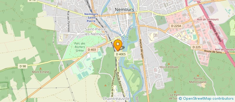 localisation de l'entreprise MONSIEUR MICHEL HARVOIS à SAINT-PIERRE-LES-NEMOURS