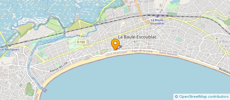 localisation de l'entreprise MONSIEUR MICHEL HATIER à LA BAULE-ESCOUBLAC