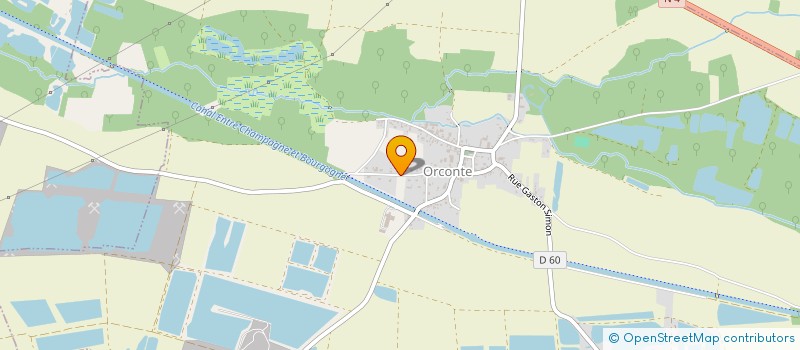 localisation de l'entreprise MONSIEUR MICHEL HAUSSMANN  ORCONTE