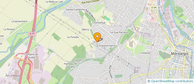 localisation de l'entreprise MONSIEUR MICHEL HAVARD  PANNES