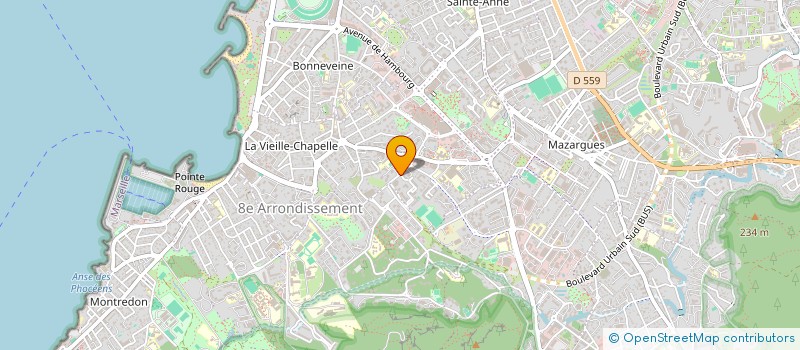 localisation de l'entreprise MONSIEUR MICHEL HAZAN à MARSEILLE