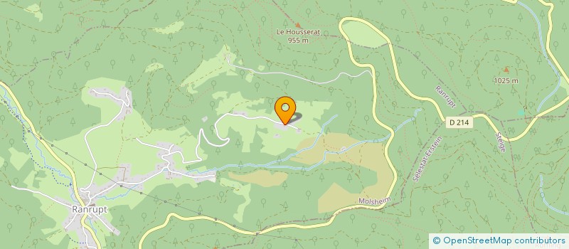 localisation de l'entreprise MONSIEUR MICHEL HAZEMANN  RANRUPT