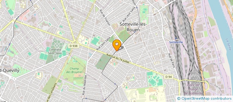 localisation de l'entreprise MONSIEUR MICHEL HEBERT  SOTTEVILLE-LES-ROUEN