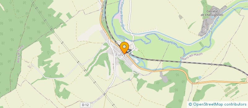 localisation de l'entreprise MONSIEUR MICHEL HEITZMANN  FULVY