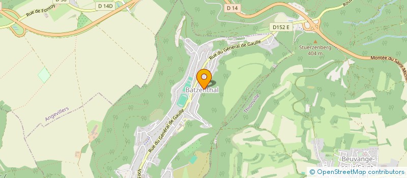 localisation de l'entreprise MONSIEUR MICHEL HELFEN  ALGRANGE