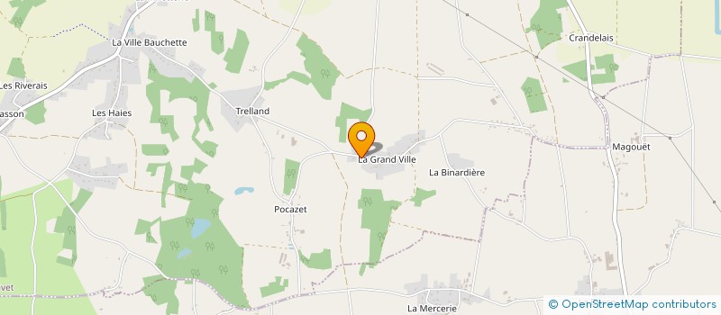 localisation de l'entreprise MONSIEUR MICHEL HEMERY  CROSSAC