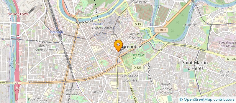 localisation de l'entreprise MONSIEUR MICHEL HERMANN à GRENOBLE