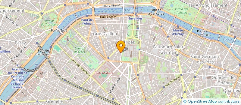 localisation de l'entreprise MONSIEUR MICHEL HERMANN  PARIS