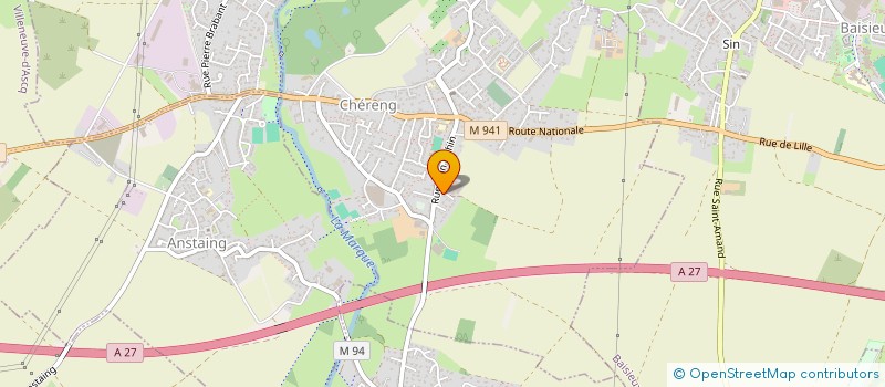 localisation de l'entreprise MONSIEUR MICHEL HERMANT  CHERENG