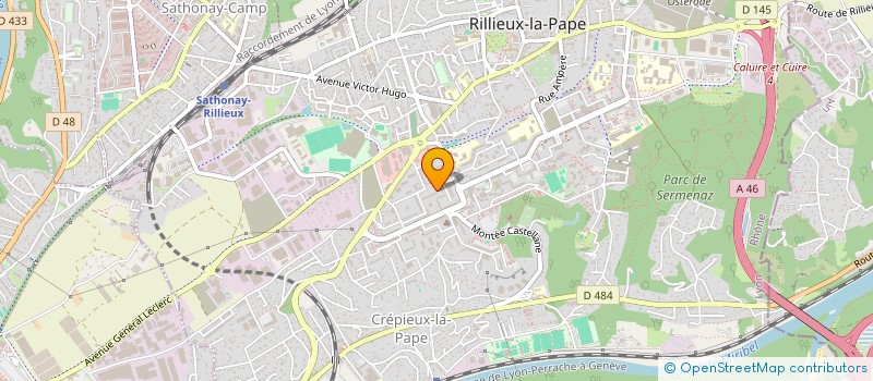 localisation de l'entreprise MONSIEUR MICHEL HERNANDEZ  RILLIEUX-LA-PAPE