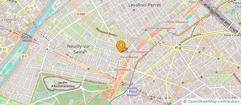 localisation de l'entreprise MONSIEUR MICHEL HEROUARD à NEUILLY-SUR-SEINE